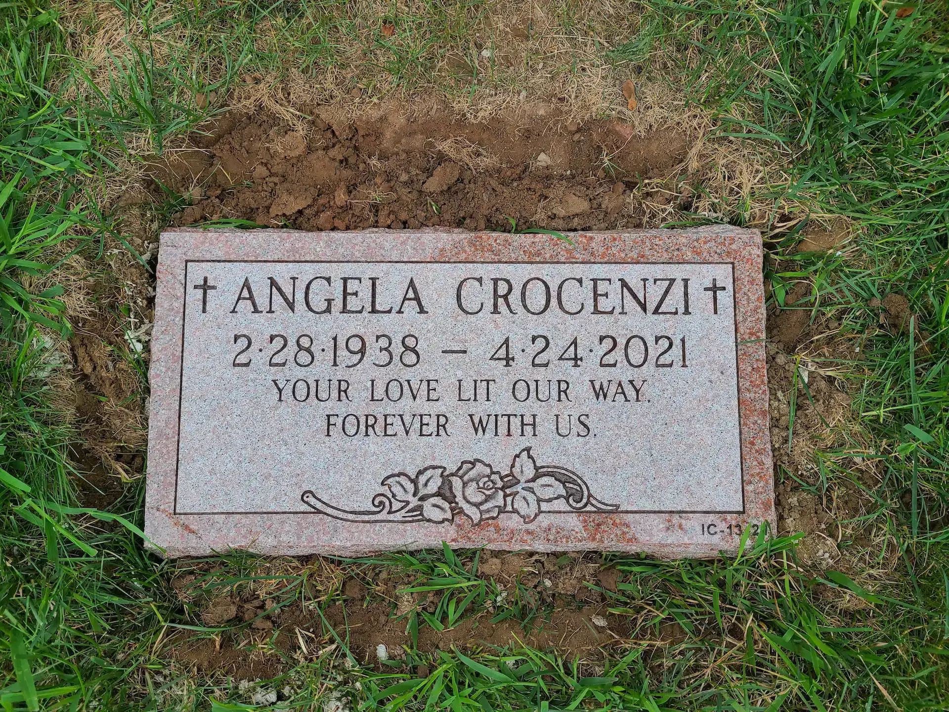 Bronze Bronze Grave Marker hand-carved by Bronze Marker Finder in NJ — image 1