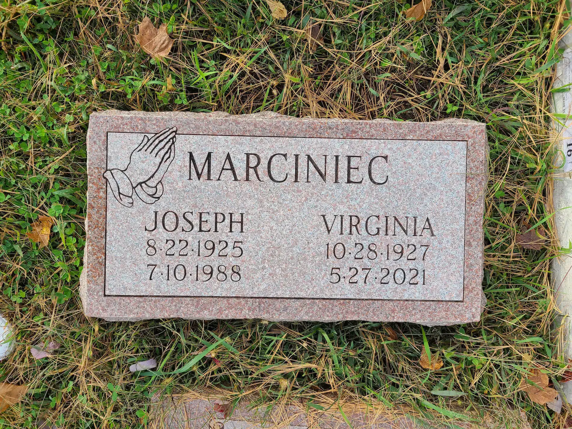 Bronze Bronze Grave Marker hand-carved by Bronze Marker Finder in NJ — image 2